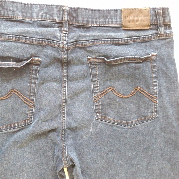 URBAN Star Men's Straight Dark Wash Blue Jeans, 44 x 31 - Picture 8 of 12